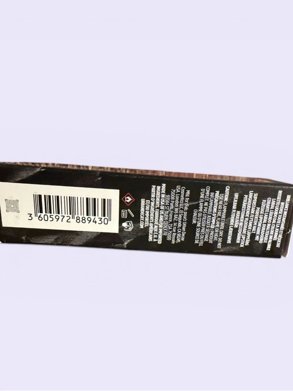 Urban Decay Vice Lip Bond Liquid Lipstick, NIB